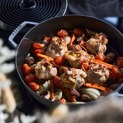 STAUB | PATELNIA - Patelnia do smażenia - Ø 260mm - Żeliwo - Grafitowy szary - Prime Gastro