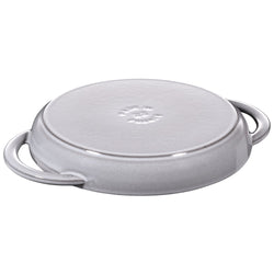 STAUB | PATELNIE GRILLOWE - Pure Grill - Ø 230 mm - Żeliwo - Grafitowy szary