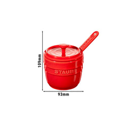 STAUB | CERAMIQUE - Cukiernica - Ø 90mm - Ceramika - Wiśniowa czerwień