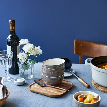 STAUB | CERAMIQUE - Miska - Ø 120mm - ceramika - antyczny szary - Prime Gastro