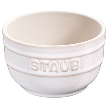 STAUB | CERAMIQUE - Zestaw foremek - 2 sztuki - ceramika - kość słoniowa biała - Prime Gastro