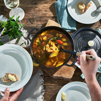 STAUB | LA COCOTTE - Cocotte- Ø 300 mm - Żeliwo - Czarne - Prime Gastro