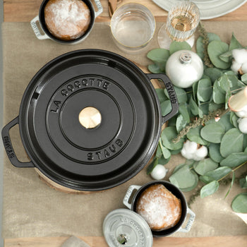 STAUB | LA COCOTTE - Cocotte - Ø 280mm - Żeliwo - Czarny - Prime Gastro