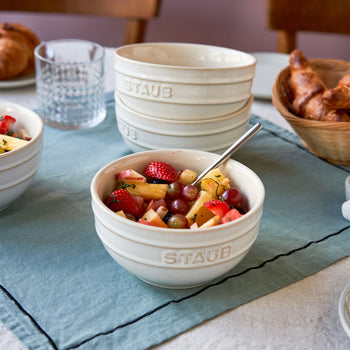 STAUB | CERAMIQUE - Miska - Ø 140mm - ceramika - kość słoniowa-biały - Prime Gastro