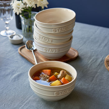 STAUB | CERAMIQUE - Miska - Ø 140mm - ceramika - kość słoniowa-biały - Prime Gastro