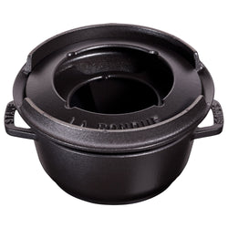 STAUB | SPECIALITIES - Zestaw do fondue - Ø 160mm - Żeliwo - Czarny