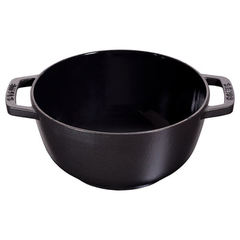 STAUB | SPECIALITIES - Zestaw do fondue - Ø 160mm - Żeliwo - Czarny - Prime Gastro
