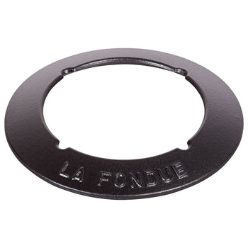 STAUB | SPECIALITIES - Zestaw do fondue - Ø 160mm - Żeliwo - Czarny - Prime Gastro