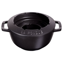 STAUB | SPECIALITIES - Zestaw do fondue - Ø 200mm - Żeliwo - Czarny