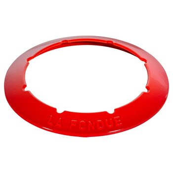 STAUB | SPECIALITIES - Zestaw do fondue - Ø 180mm - Żeliwo - Wiśniowa czerwień - Prime Gastro