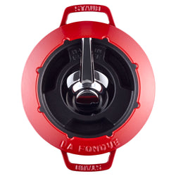 STAUB | SPECIALITIES - Zestaw do fondue - Ø 200mm - żeliwo - wiśniowa czerwień