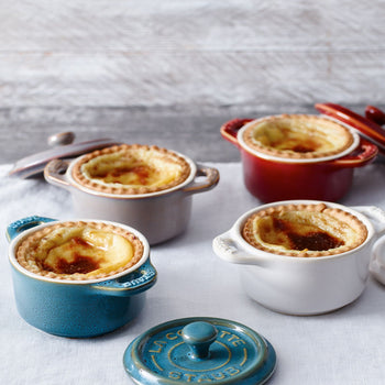 STAUB | CERAMIQUE - Mini Cocotte - Ø 100mm - okrągła - ceramiczna - antyczna miedź - Prime Gastro