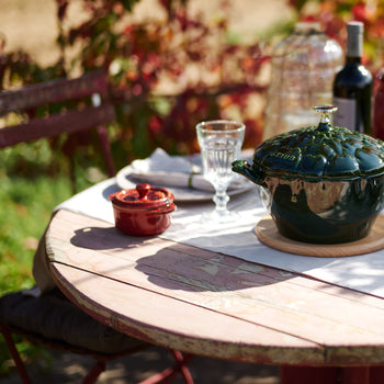 STAUB | CERAMIQUE - Mini Cocotte - Ø 100mm - okrągła - ceramiczna - antyczna miedź - Prime Gastro