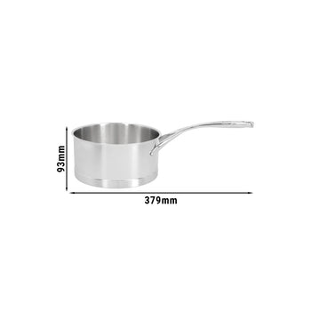 DEMEYERE | ATLANTIS 7 - Rondel z uchwytem bez pokrywki - Ø 180mm - Stal nierdzewna - Prime Gastro