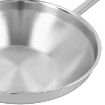 DEMEYERE | APOLLO 7 - Wok z płaskim dnem - Ø 320mm - Stal nierdzewna - Prime Gastro