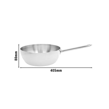 DEMEYERE | APOLLO 7 - Rondel do smażenia - stożkowa - Ø 220 mm - stal nierdzewna - Prime Gastro