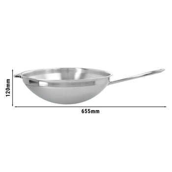 DEMEYERE | INDUSTRY 5 - Patelnia do smażenia z pokrywką - stożkowa - Ø 200 mm - stal nierdzewna - Prime Gastro