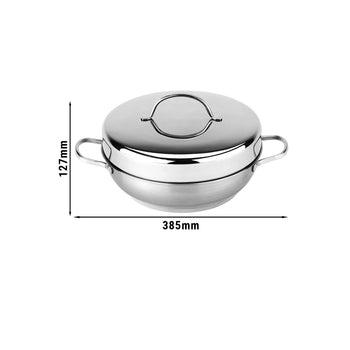 DEMEYERE | SPECIALTIES 3 - Zestaw do wędzenia - 4 szt. - stal nierdzewna - Prime Gastro