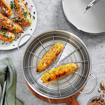 DEMEYERE | SPECIALTIES 3 - Zestaw do wędzenia - 4 szt. - stal nierdzewna - Prime Gastro