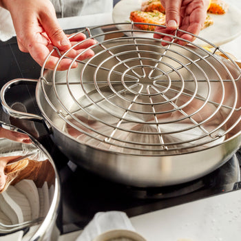 DEMEYERE | SPECIALTIES 3 - Zestaw do wędzenia - 4 szt. - stal nierdzewna - Prime Gastro