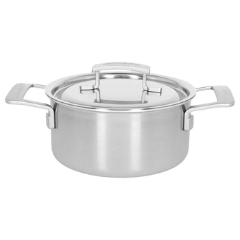 DEMEYERE | INDUSTRY 5 - Garnek do smażenia z pokrywką - Ø 220mm - Stal nierdzewna - Prime Gastro