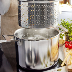 DEMEYERE | INDUSTRY 5 - Garnek do gotowania z pokrywką - Ø 240mm - Stal nierdzewna