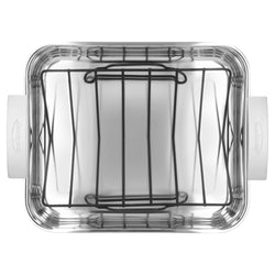 DEMEYERE | INDUSTRY 5 - Brytfanna z rusztem do pieczenia - 390x330mm - Stal nierdzewna