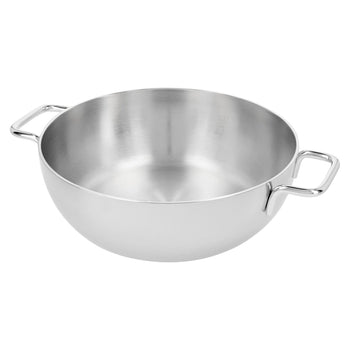 DEMEYERE | APOLLO 7 - patelnia do duszenia stożkowa ze szklaną pokrywką - Ø 240 mm - stal nierdzewna - Prime Gastro