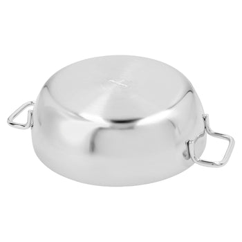 DEMEYERE | APOLLO 7 - patelnia do duszenia stożkowa ze szklaną pokrywką - Ø 240 mm - stal nierdzewna - Prime Gastro