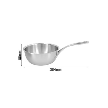 DEMEYERE | ATLANTIS 7 - Rondel do smażenia - stożkowa - Ø 200 mm - stal nierdzewna - Prime Gastro