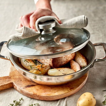 DEMEYERE | MULTIFUNCTION 7 - Patelnia do smażenia - Ø 200mm - Stal nierdzewna - Prime Gastro