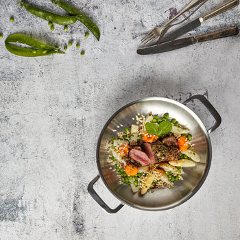 DEMEYERE | MULTIFUNCTION 7 - Patelnia do smażenia - Ø 200mm - Stal nierdzewna - Prime Gastro
