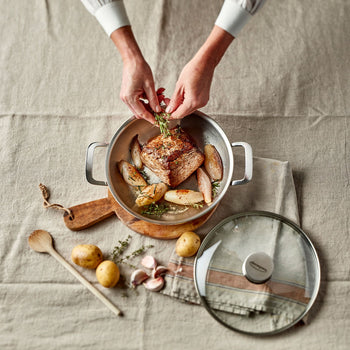 DEMEYERE | MULTIFUNCTION 7 - Patelnia do smażenia - Ø 200mm - Stal nierdzewna - Prime Gastro