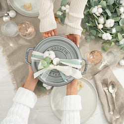 STAUB | LA COCOTTE - Cocotte - Ø 260mm - Żeliwo - Grafitowy szary