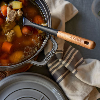 STAUB | LA COCOTTE - Cocotte - Ø 240mm - Żeliwo - Grafitowy szary - Prime Gastro