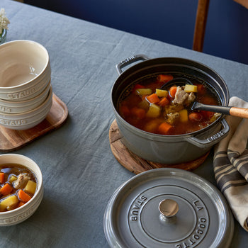 STAUB | LA COCOTTE - Cocotte - Ø 340mm - Żeliwo - Grafitowy szary - Prime Gastro