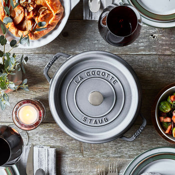 STAUB | LA COCOTTE - Cocotte - Ø 280mm - Żeliwo - Grafitowy szary - Prime Gastro