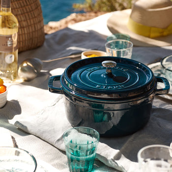 STAUB | LA COCOTTE - Cocotte - Ø 260mm - Żeliwo - La-Mer - Prime Gastro