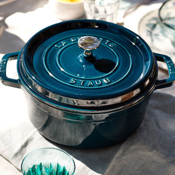 STAUB | LA COCOTTE - Cocotte - Ø 280mm - Żeliwo - La-Mer - Prime Gastro