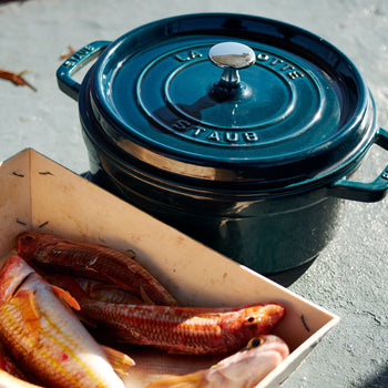 STAUB | LA COCOTTE - Cocotte - Ø 260mm - Żeliwo - La-Mer - Prime Gastro