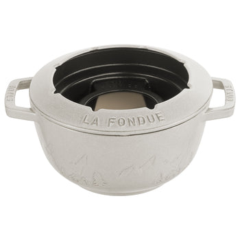 STAUB | SPECIALITIES - Zestaw do fondue - Ø 200 mm - Żeliwo - Biała trufla - Prime Gastro