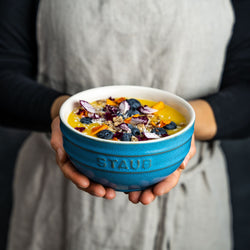 STAUB | CERAMIQUE - Zestaw misek, 4 części - Ø 140mm - ceramika - turkus antyczny