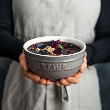 STAUB | CERAMIQUE - Zestaw misek, 4 części - Ø 140mm - ceramika - antyczny szary - Prime Gastro