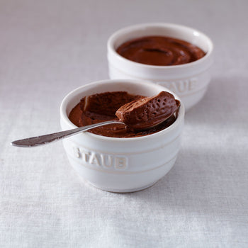 STAUB | CERAMIQUE - Zestaw foremek - 4 sztuki - Ceramika - Kość słoniowa-biały - Prime Gastro