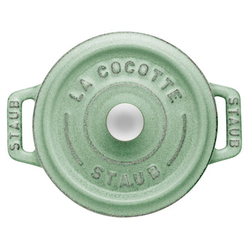 STAUB | LA COCOTTE - Mini Cocotte - Ø 100 mm - Żeliwo - kolor szałwiowy - Prime Gastro