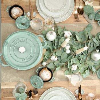 STAUB | LA COCOTTE - Cocotte - Ø 220 mm - Żeliwo - kolor szałwiowy - Prime Gastro