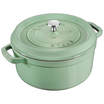 STAUB | LA COCOTTE - Cocotte - Ø 280mm - Żeliwo - kolor szałwiowy - Prime Gastro