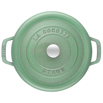 STAUB | LA COCOTTE - Cocotte - Ø 180mm - Żeliwo - kolor szałwiowy - Prime Gastro