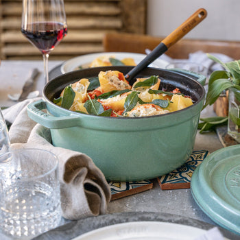 STAUB | LA COCOTTE - Cocotte - Ø 280mm - Żeliwo - kolor szałwiowy - Prime Gastro