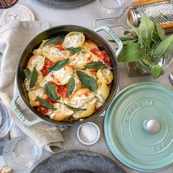 STAUB | LA COCOTTE - Cocotte - Ø 280mm - Żeliwo - kolor szałwiowy - Prime Gastro